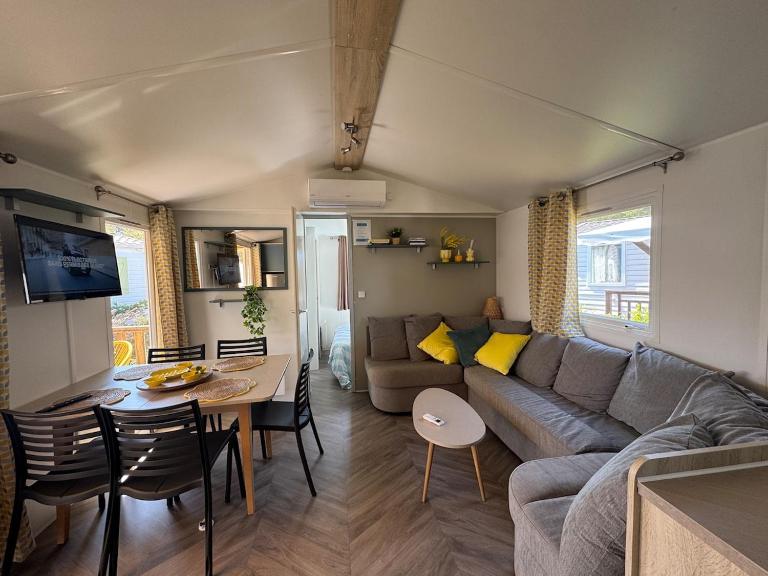 Bungalow 341, 6 à 8 pers, wifi, jardin, terrasse, Camping Siblu 4 étoiles le Lac des Rêves - B&B Lattes