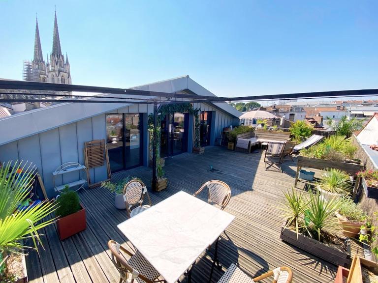 Rooftop en centre ville - Chambres d'hôtes Bayonne
