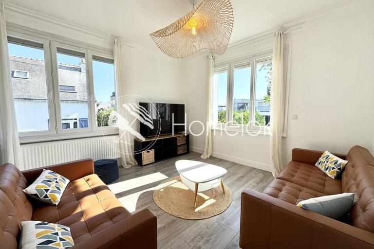 Spacieuse maison rénovée avec goût - Tout à pied - B&B Larmor-Plage