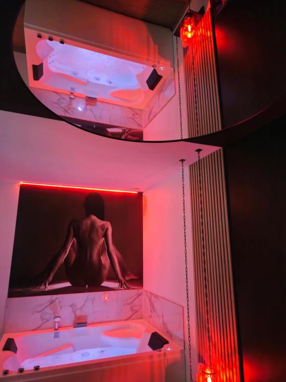 Boudoir Margot - Luxury room balnéo - B&B Vichy