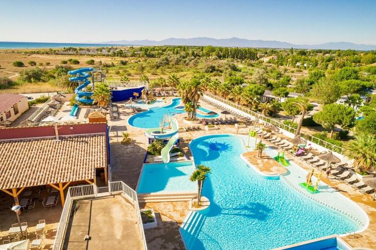 Mobile Home Clim Camping 5 Le Marisol 7 Pers - Ferienwohnung Torreilles