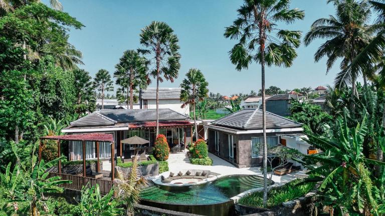 Coconut Grove 3BR Villa Pool Ubud - Bed and Breakfast Ubud