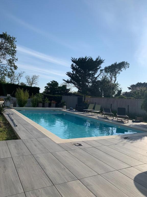Villayam Maison vue sur mer avec piscine 10m chauffée classée 3 étoiles - B&B La Brée-les-Bains