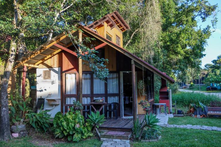 Chalé cabana da mata - B&B Bombinhas