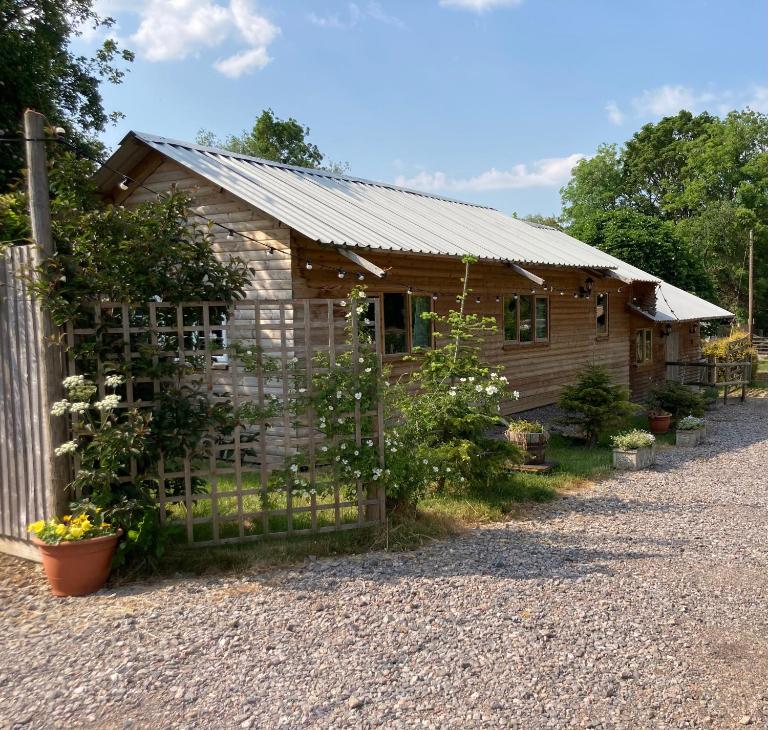 Santa's Lodge at The Cotswold Reindeer Herd - Bed and Breakfast Ampney Crucis