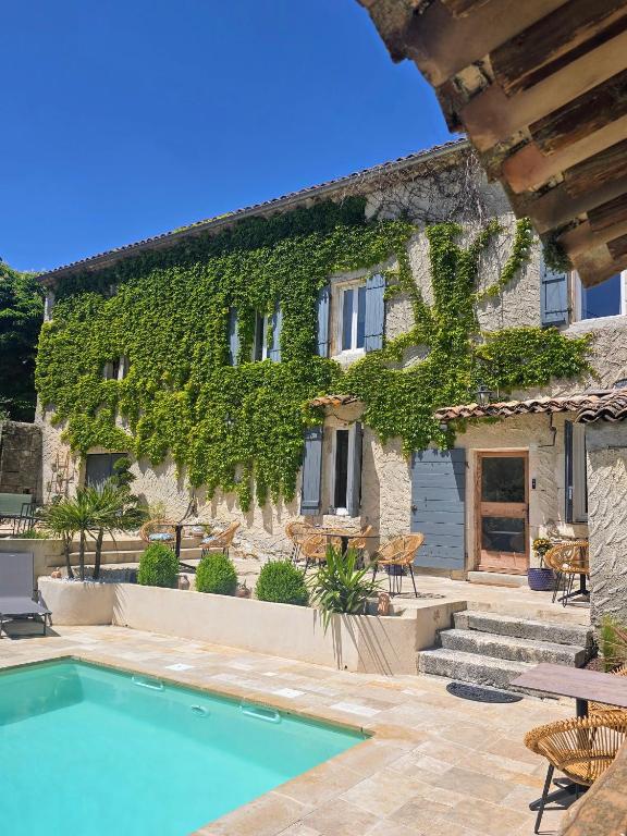 L'uzanges - Chambres d'hôtes Lussan