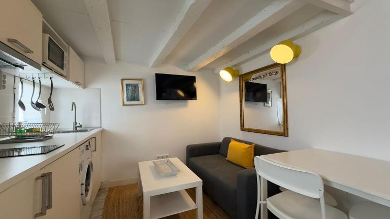 Outdoor studio for 2 people in Lavapiés - Amparo - 3 - B&B Madrid