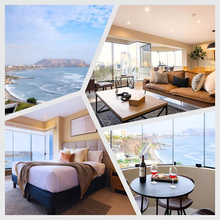 ALU Apartments - Ocean View at Larcomar Miraflores Next to JW Marriott - Ferienwohnung Lima