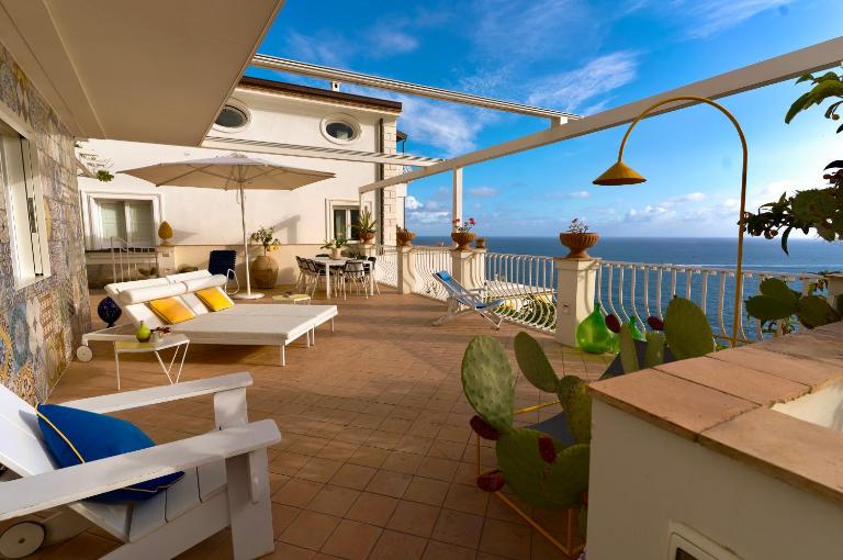 Celebrity Suite - Big Terrace on the Sea - B&B Praiano
