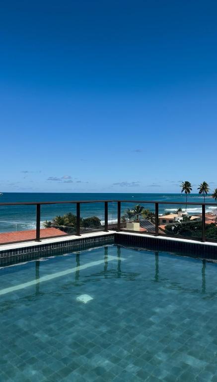 Azul Maré Flat 310 - Rooftop no prédio - 1 Min da Praia - Centro - B&B Porto De Galinhas
