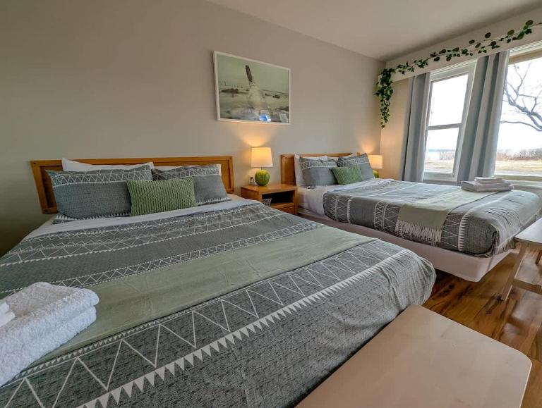 Studio 15 - 2 min du Bord de l'eau & Foyer &Barbecue - B&B Sainte-Anne-de-Beaupré
