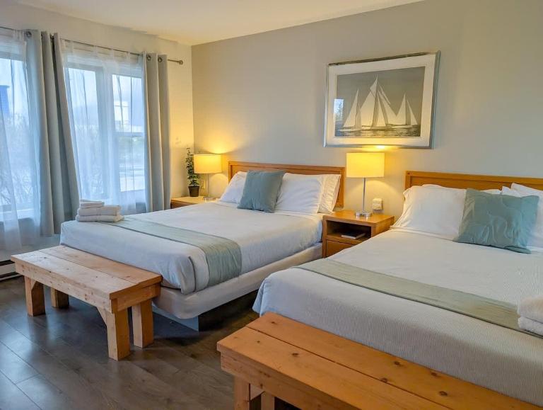 Studio 4 - 2 min du Bord de l'eau Foyer & Barbecue - B&B Sainte-Anne-de-Beaupré