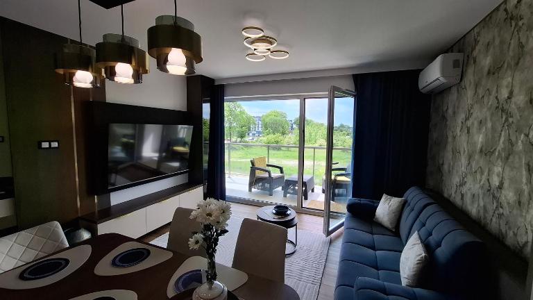 Blue Apartment Nowa Dzielnica przy Tężni - Ferienwohnung Busko-Zdrój