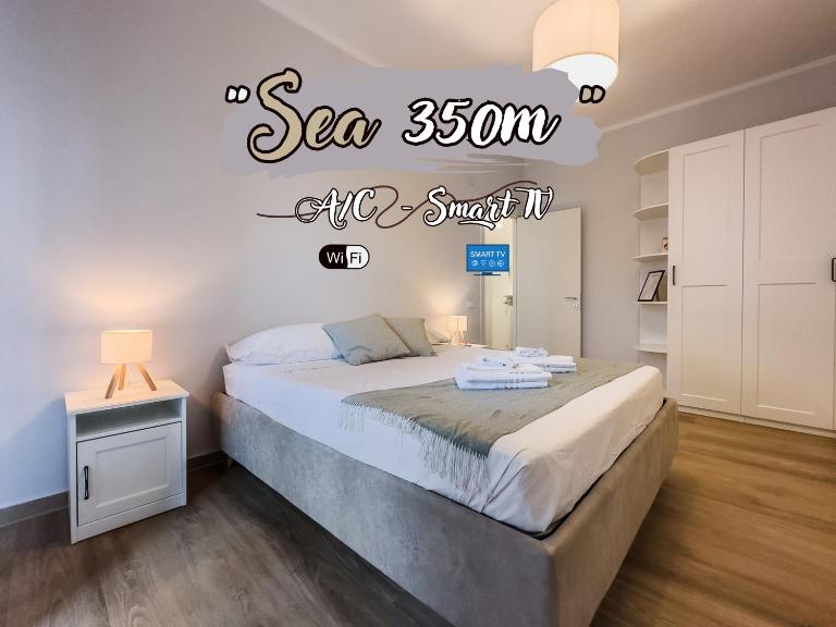 Sea 350m - Train Station 9 min - Smart TV - WiFi - Chambres d'hôtes Savone