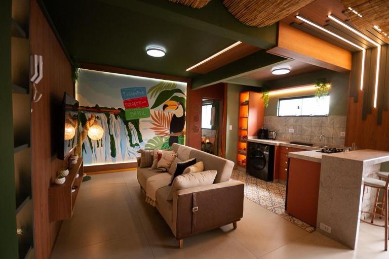 Eco Studio Central com banheira de imersão - 5 pessoas - Bed and Breakfast Foz do Iguaçu