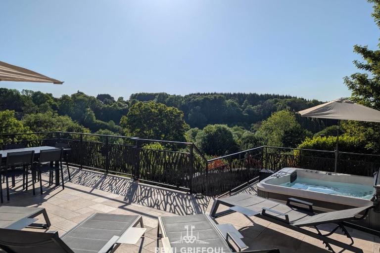 Villa Canet - Jacuzzi - Fireplace - Sauna EV 10P - Bed and Breakfast Gonneville-sur-Honfleur
