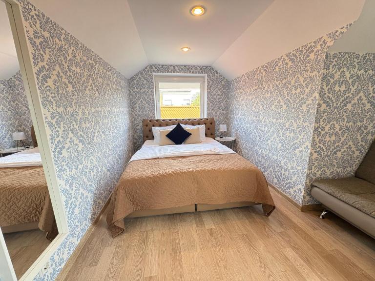 Classic Blue Studio-Palanga Center, Private bathroom No 31 - B&B Palanga