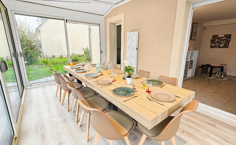 Cousinades and XXL family, terrace - Bed and Breakfast Merville-Franceville-Plage