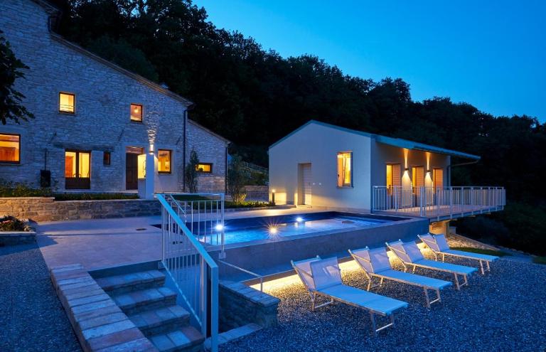 Le Cune, Apt Olivaia - AC, Pool & Jacuzzi - Ferienwohnung Palazzo