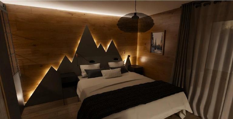 Le Sapin 39 - Cocon - Cinéma au lit - B&B Morez