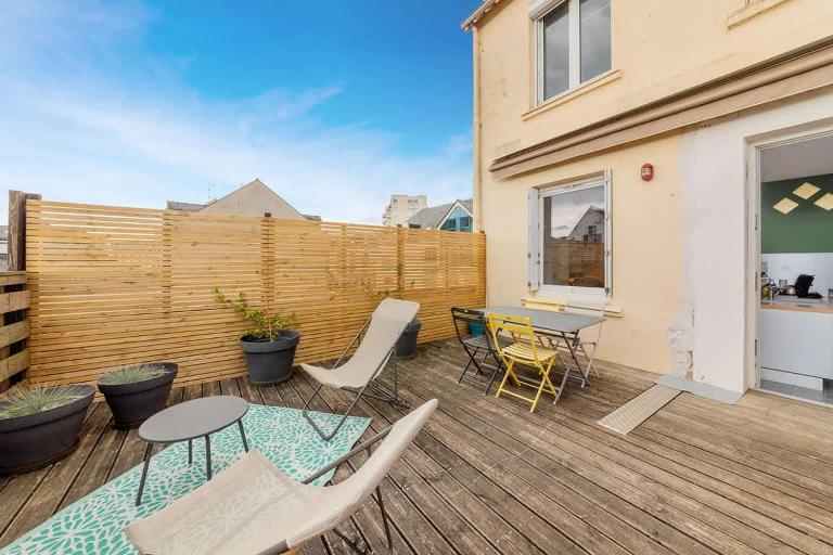 Le Calypso -proche du centre - Terrasse et parking - B&B Vannes