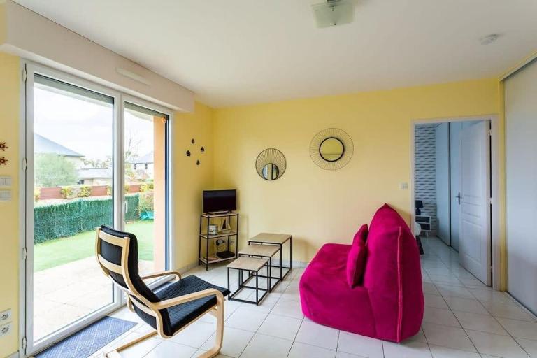 L'Opale - Joli appartement avec jardin et garage - B&B Dinard