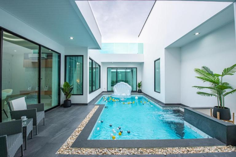 Wada La Mer Villa Pattaya - Private Pool - B&B Ban Huai Yai