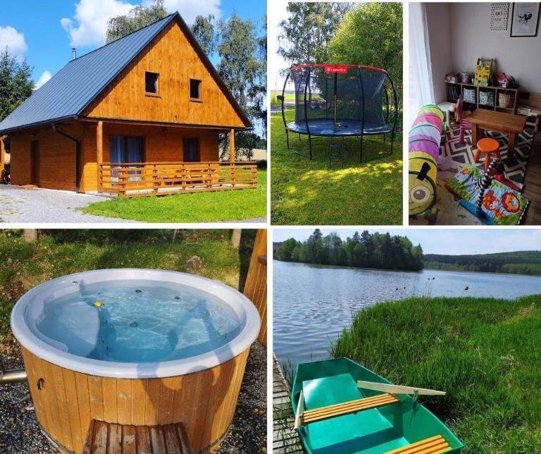 Chaty u rybníka - B&B Bohdalov