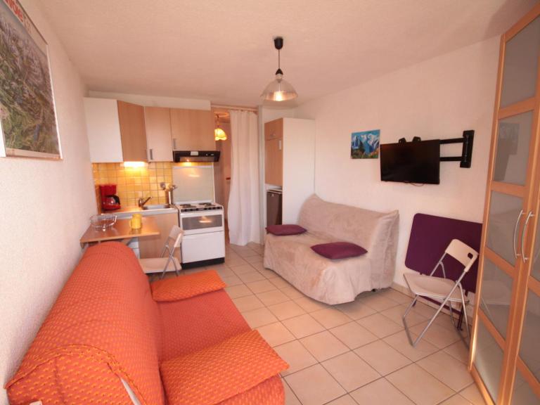 Studio cosy pour 3 pers. aux Saisies, animaux tolérés - FR-1-293-3 - B&B Les Saisies