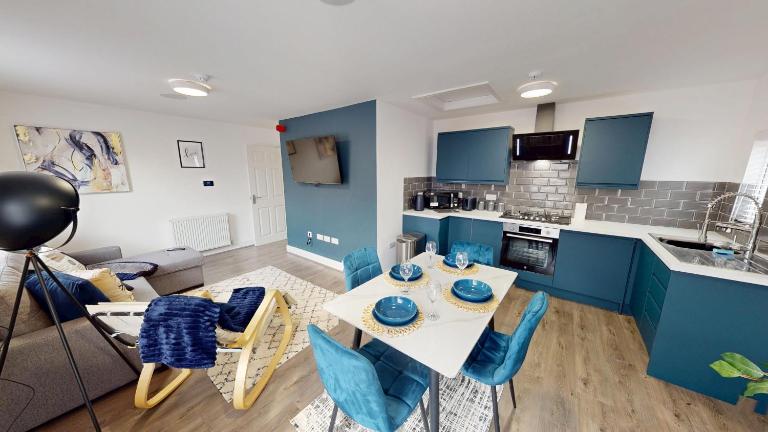 For Workers 10 Mins to City 5 TVs and Parking - Ferienwohnung Liverpool