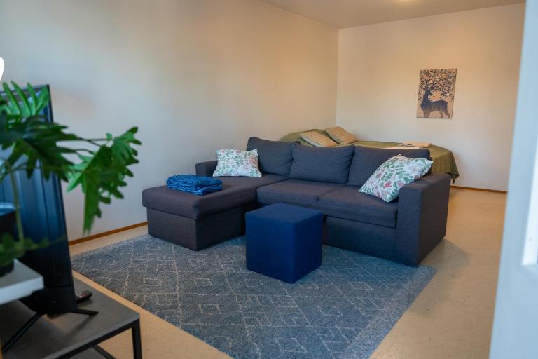 Family apartment with balcony for six - B&B Rovaniemi