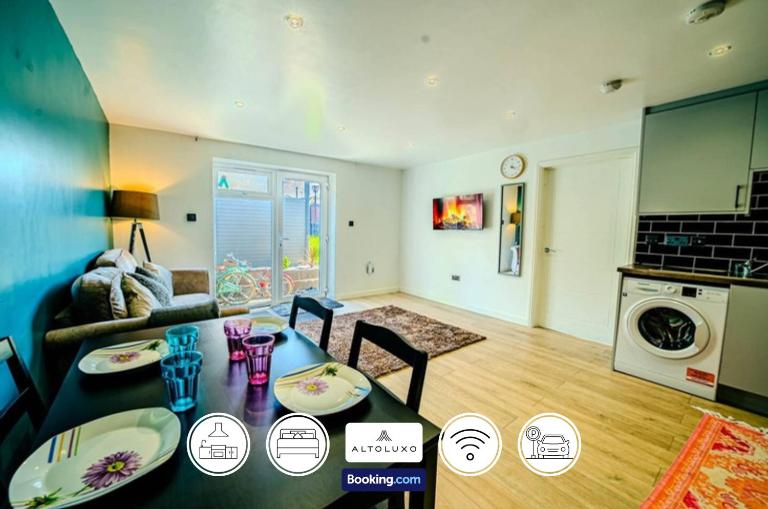 31A Stylish & Comfy 1BR By AltoLuxoExperience Short Lets & Serviced Accommodation With Free Wifi & Parking - B&B Bristol