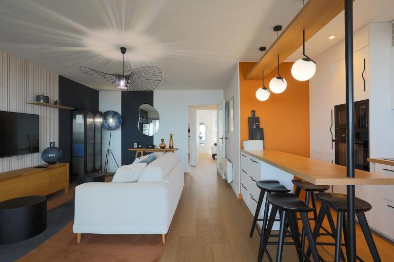 Superbe appartement haut de gamme 4 personnes en Front de mer - B&B Plérin