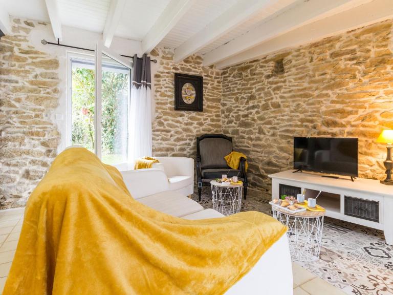 Gîte Charmant en Brière: Proche Guérande, Jardin Privé, 2 Chambres - FR-1-306-941 - Ferienwohnung Saint-Lyphard