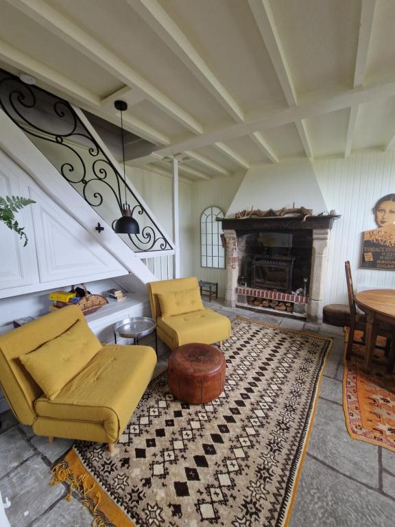 Chaumière historique à quelques pas de la mer - B&B Veules-les-Roses