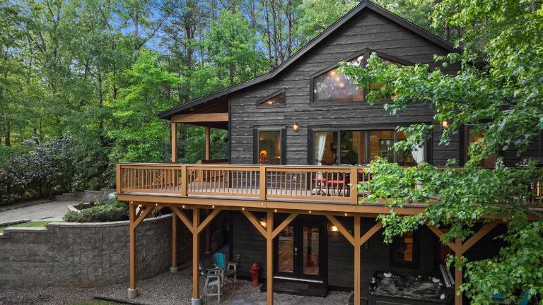 Luxury Cabin Hot Tub & Game Room - Ferienwohnung Franklin