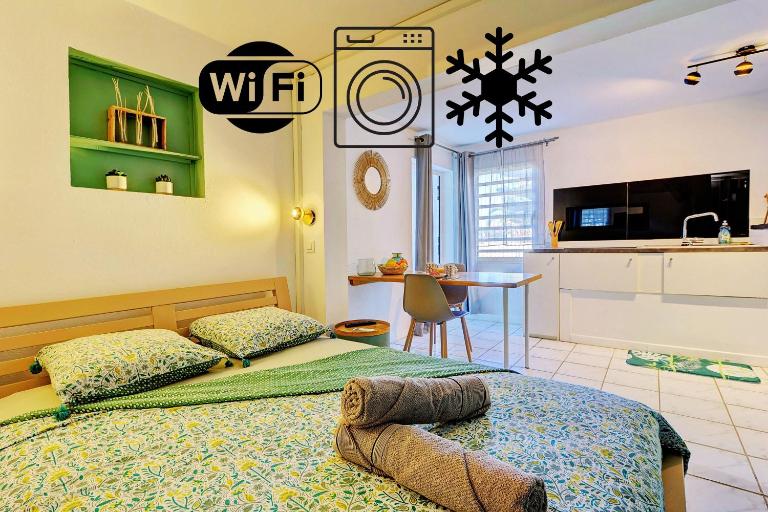 Zoizo vert - Studio au Calme avec Jardin - St Leu - Ferienwohnung Saint-Leu