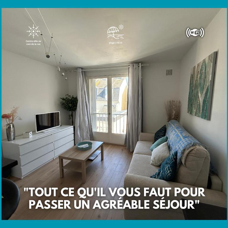 Les Embruns - studio cosy plage & centre - dog friendly - B&B Villers-sur-Mer