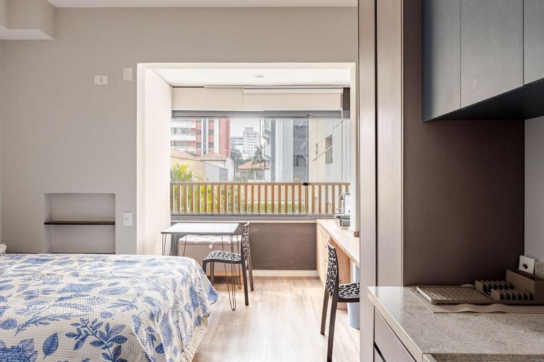 Studio espaçoso- Vl Mariana 500 mts metro - Ferienwohnung São Paulo
