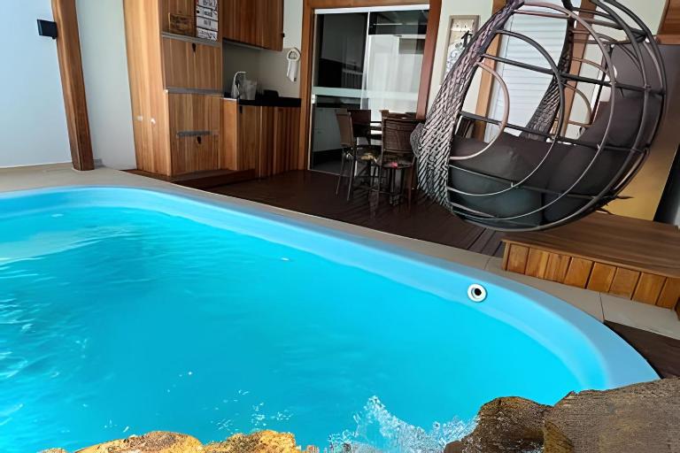 Piscina AQUECIDA próx. a Praia e ao Beto - Ferienwohnung Penha
