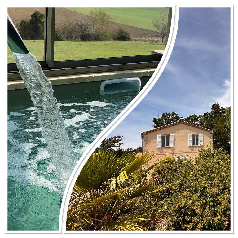 Domaine Léa Chanflaur - Spa - La maison du bonheur - B&B Terraube