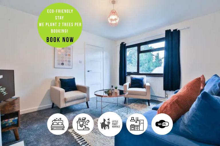 2 -4 Bed Family Home Contractors Parking Wi-Fi - B&B Bristol
