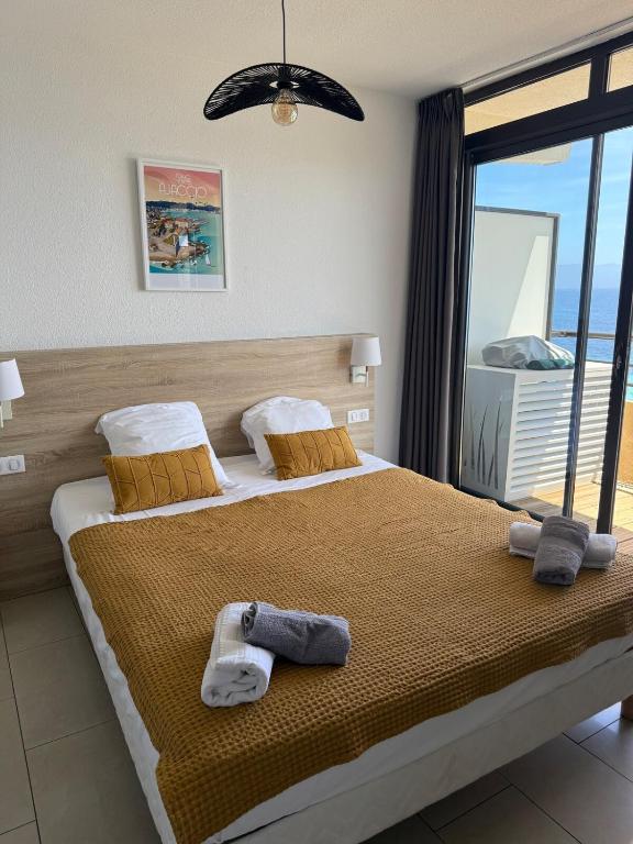 Beau Studio vue sur mer, route des sanguinaires - B&B Ajaccio