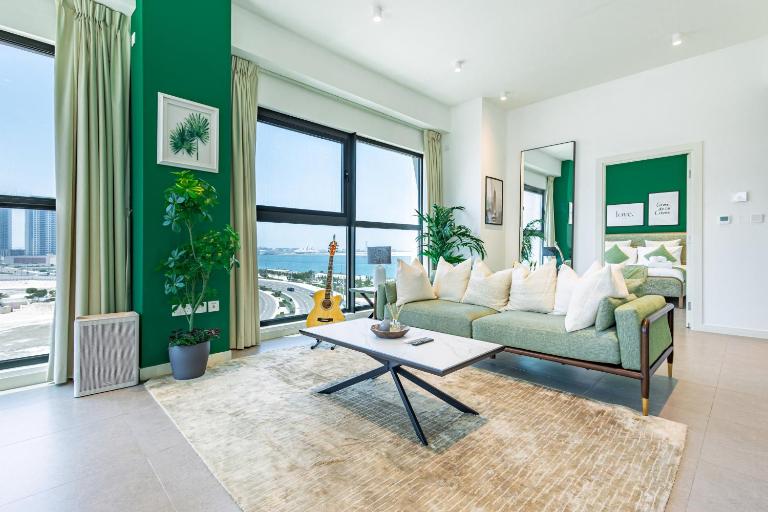 Private Beach - Sea Views - Beachfront - Paddle - Heart of Al Reem Island - Pixel - Luxurious Modern Elegance - Chambres d'hôtes Abou Dabi