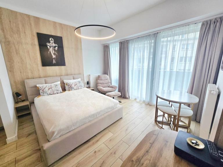Hanza Tower AJP Jaccuzi SPA apartament - B&B Szczecin