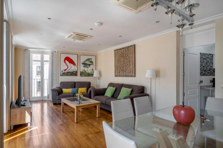 Bright with 7 balconies- 3 BDR 2BTH -Plaza Mayor - Bed and Breakfast Madrid
