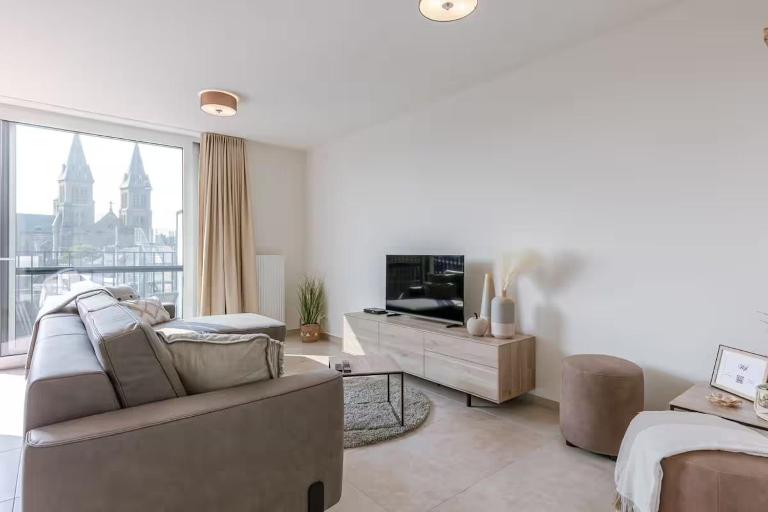 Ruime, luxe duplex penthouse met 3 slaapkamer - Ferienwohnung Ostende