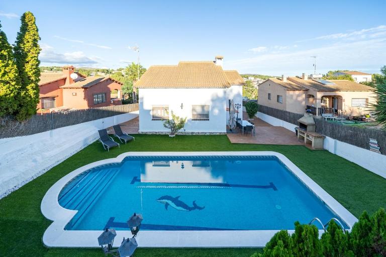 Can Roure piscina y serenidad - Ferienwohnung la Pobla de Montornès