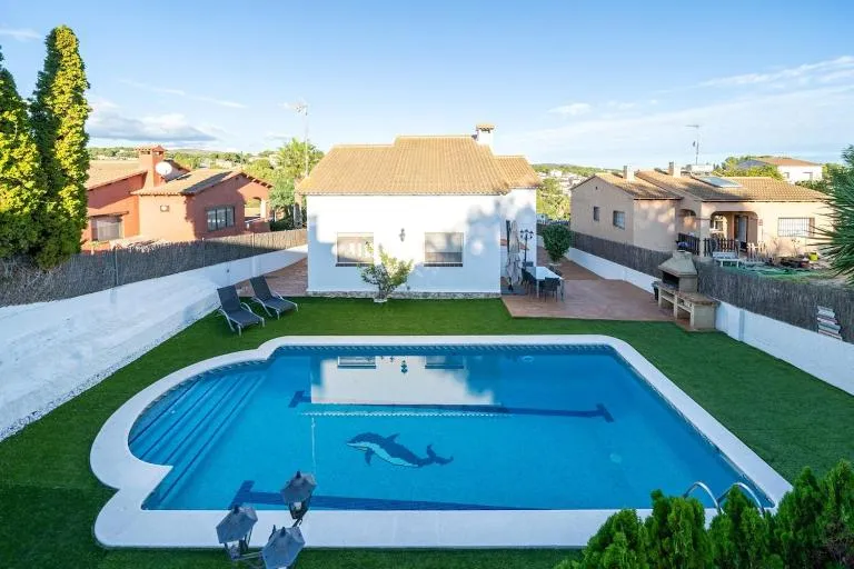 Can Roure piscina y serenidad - Ferienwohnung la Pobla de Montornès