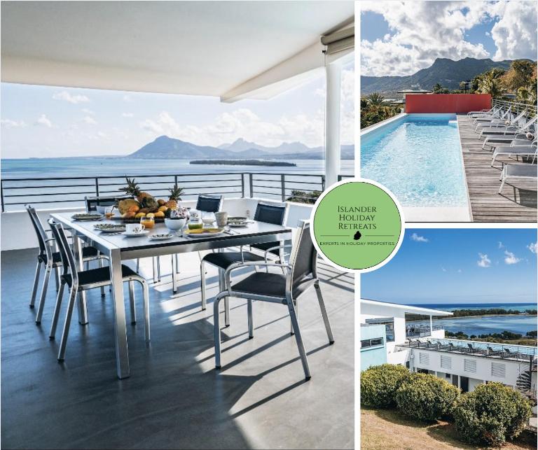 Villa Dabbadia, une vue unique et spectaculaire - Chambres d'hôtes Le Morne